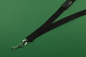 Keyhanger - Halsbånd til navneskilt 16 x 900 mm, 25 stk