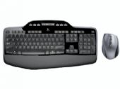Tastatur (Nordic) + lasermus Logitech MK710 sort trådløs