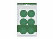 Magneter bnt grøn Ø30mm blister 6stk/pak