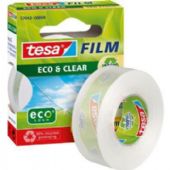 Tesa Eco & Clear tape 19mmx33m klar 10rl