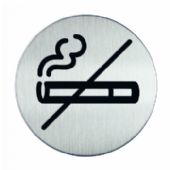 Durable rygning forbudt piktogram Ø83mm