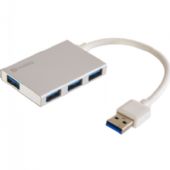 Sandberg 3.0 USB-hub sølv