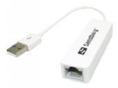 Sandberg netværk USB adapter hvid