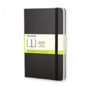 Moleskine Pocket notesbog blank sort