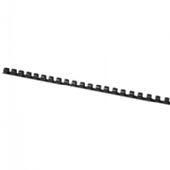 Plastringe, plastspiraler Q-Connect 10 mm (65 ark) sort