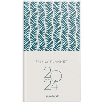 Mayland 2024 24091000 Family Planner kalender 17x9,5cm
