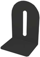 Bogstøtte Mr. Office, 20cm, Sort - 2 stk