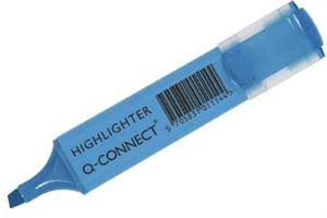 Tekstmarker Q-Connect, Blå 