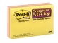 Mødeblok Post-IT Super Sticky 98,4 x 149 mm, 4 ass.