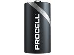 Batteri Duracell Industrial 1300 1,5V LR20/D Pk med 10 stk 