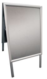 Snapramme, Gadeskilt 50 x 70 cm, Aluramme 32 mm