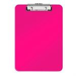Clipboard uden forside i A4, Leitz WOW PP Pink metallic 