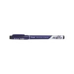 Fiberpen Frixion Fineliner sletbar kuglepen, 0,45 mm Sort