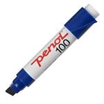Hurtigtørrende og permanet Marker Penol 100 blå 3-10mm