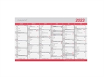 Kontorkalender stor Mayland 0550 med flagdage 39 X 24 cm