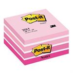 Post-it Kubus 2028P pastel pink 76x76mm Blok a 450 blade