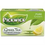 Tebreve Pickwick grøn m/citron, 20 breve