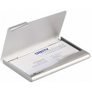 visitkortetui durable metal til