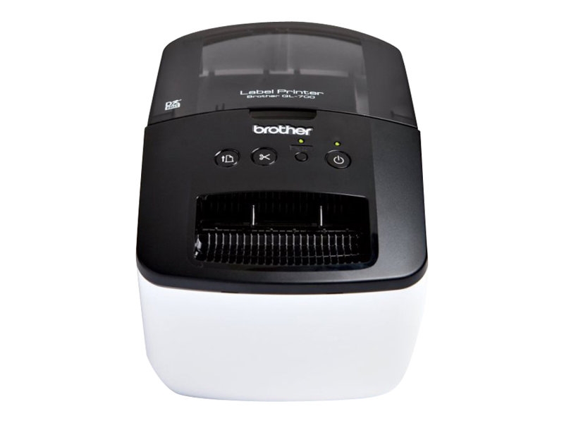 Brother QL-700 - Etiketprinter termopapir - Rulle ( 6,2 cm) - 300 dpi op 150 mm/sek. - USB