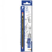 Staedtler HB-blyant med viskelæder