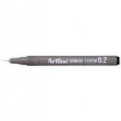 Artline Tech Drawing 232 pen med 0,2 mm stregbredde i farven sort