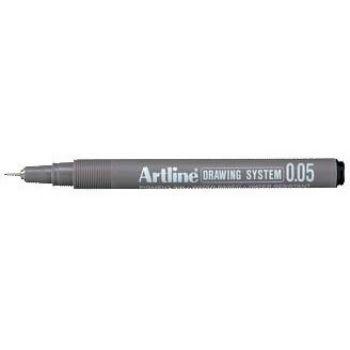 Artline Tech Drawing pen med 0,05 mm stregbredde i farven sort