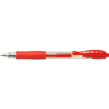 Gelepen Pilot 163111 BL-G2-5, Extra fine, Rød