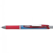 Pentel BLN75 EnerGel pen med 0,5 mm spids i skrivefarven rød