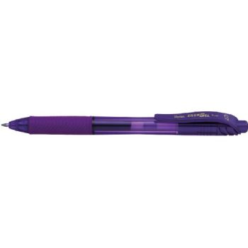 Pentel 107 EnerGel X pen med 0,7 mm spids i farven lilla