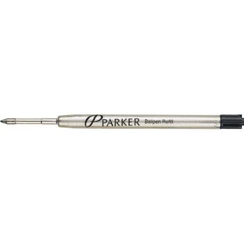Refill til alle Parker kuglepenne  Medium 0,7 mm Sort