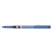 Pilot V5 rollerpen med 0,5 mm spids i farven blå