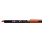 Uni Posca 1MR marker med ultrasmal skrivespids på 0,7 mm i farven orange