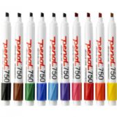 Penol 750 markersæt med 5 mm spids i 10 forskellige farver