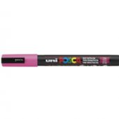 Uni Posca 3M marker med smal spids på 1,3 mm i farven pink