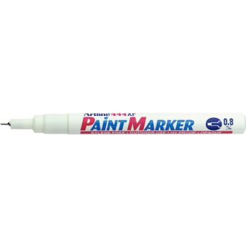Artline 444XF paintmarker med 0,8 mm stregbredde med hvid skrivefarve