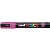 Uni Posca 5M tus med 2,5 mm spids i farven pink