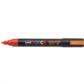 Uni Posca 5M tus med 2,5 mm spids i en fluorescerende orange neonfarve