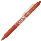 Pilot Frixion Click pen med 0,7 mm spids i farven orange