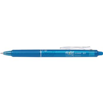 Pilot FriXion Click pen med 0,7 mm spids i farven turkis