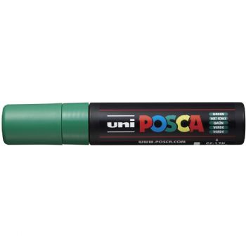 Uni Posca 17K ekstra bred paintmarker med 15 mm spids i farven grøn