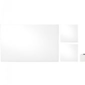 Lintex Mood Wall glastavle 1250x1000mm hvid