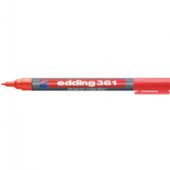 Edding 361 whiteboardmarker 1mm rød