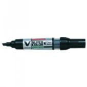 Whiteboardmarker BG Pilot V-Board Master skrå spids, sort