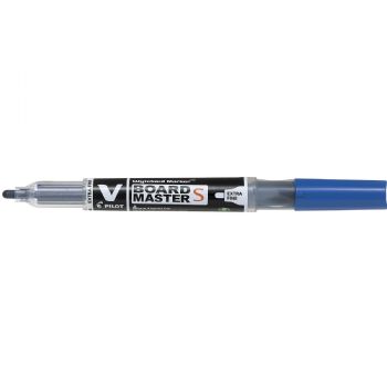 Pilot BG V Board Master whiteboardpen med ekstra fin skrivespids på 1,3 mm i farven blå