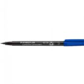 Staedtler Lumocolor 313S overheadmarker med 0,4 mm stregbredde i farven blå