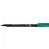 Staedtler Lumocolor 313S overheadmarker med 0,4 mm stregbredde i farven grøn