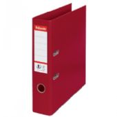 Esselte No. 1 brevordner i A4 med 75 mm rygbredde i farven bordeaux