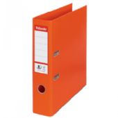 Esselte No. 1 brevordner i A4 med 75 mm rygbredde i farven orange