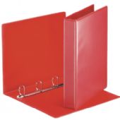 Esselte vinduesringbind i A4 med 4DR og 51 mm rygbredde i farven rød