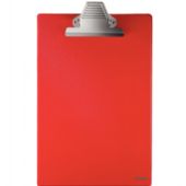 Esselte clipboard med kraftig klemme i A4 med skriveplade i farven rød